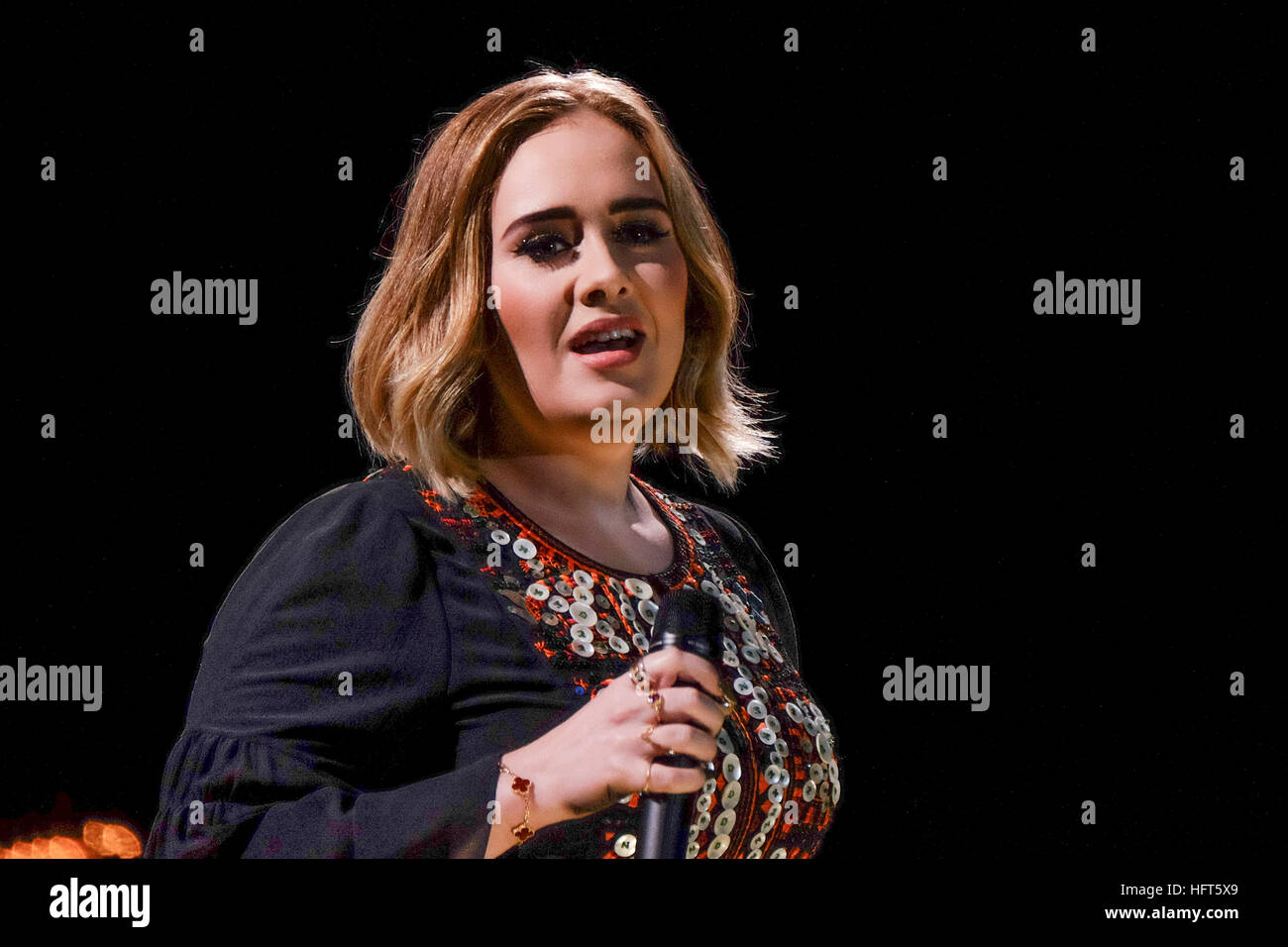 Adele titelt Glastonbury Festival, Pilton. auf 25.06.2016. Im Bild: Adele, Adele Laurie Blue Adkins MBE Stockfoto