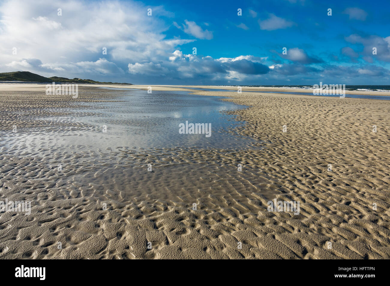 Strand an der Nordsee-Insel Amrum, Deutschland Stockfoto