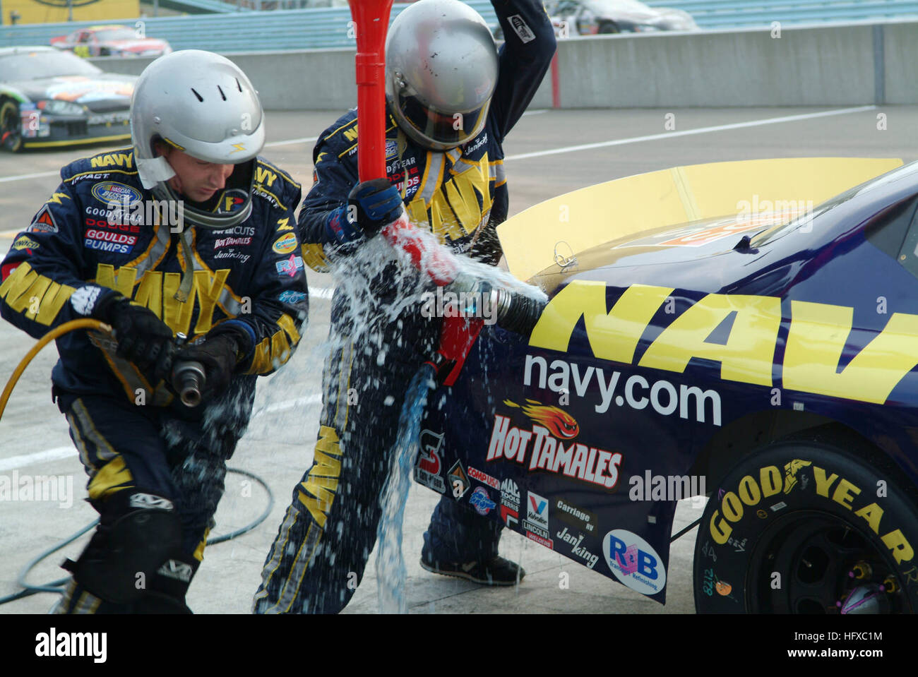 Nascar Pit Stop Stockfotos Und Bilder Kaufen Alamy
