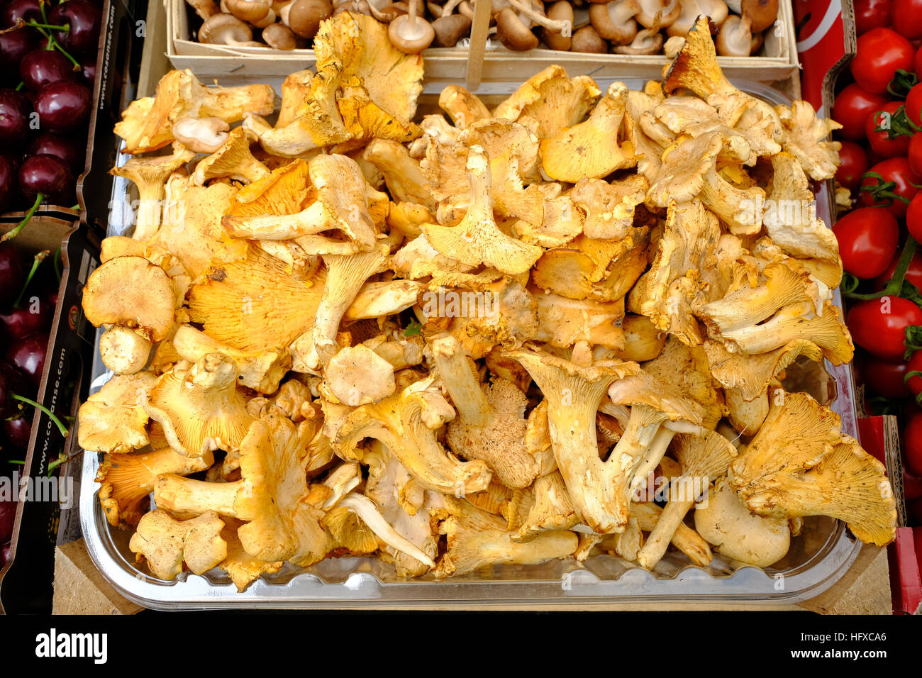 Bauernhof Markt natürliche Sommer essen Stockfoto