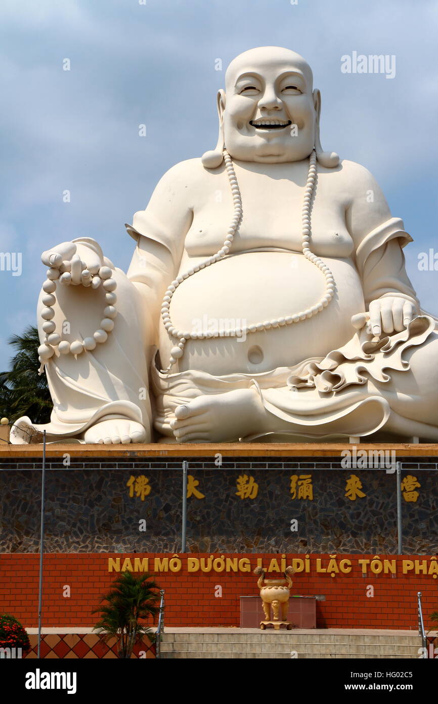 Fat Buddha-Kopf Stockfoto