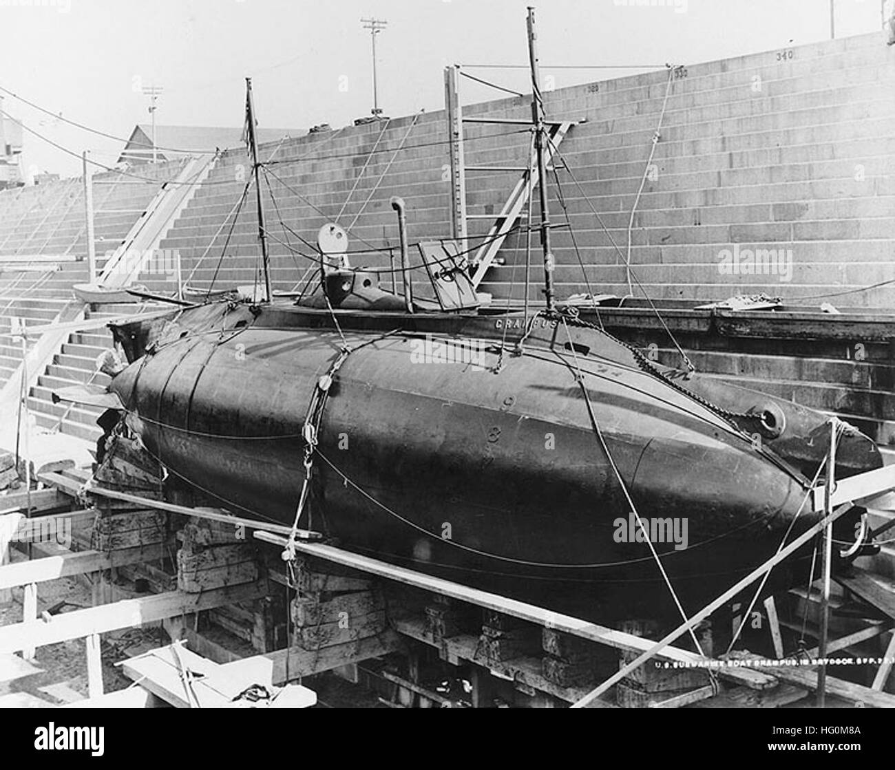 USS Grampus (SS-4) Stockfoto