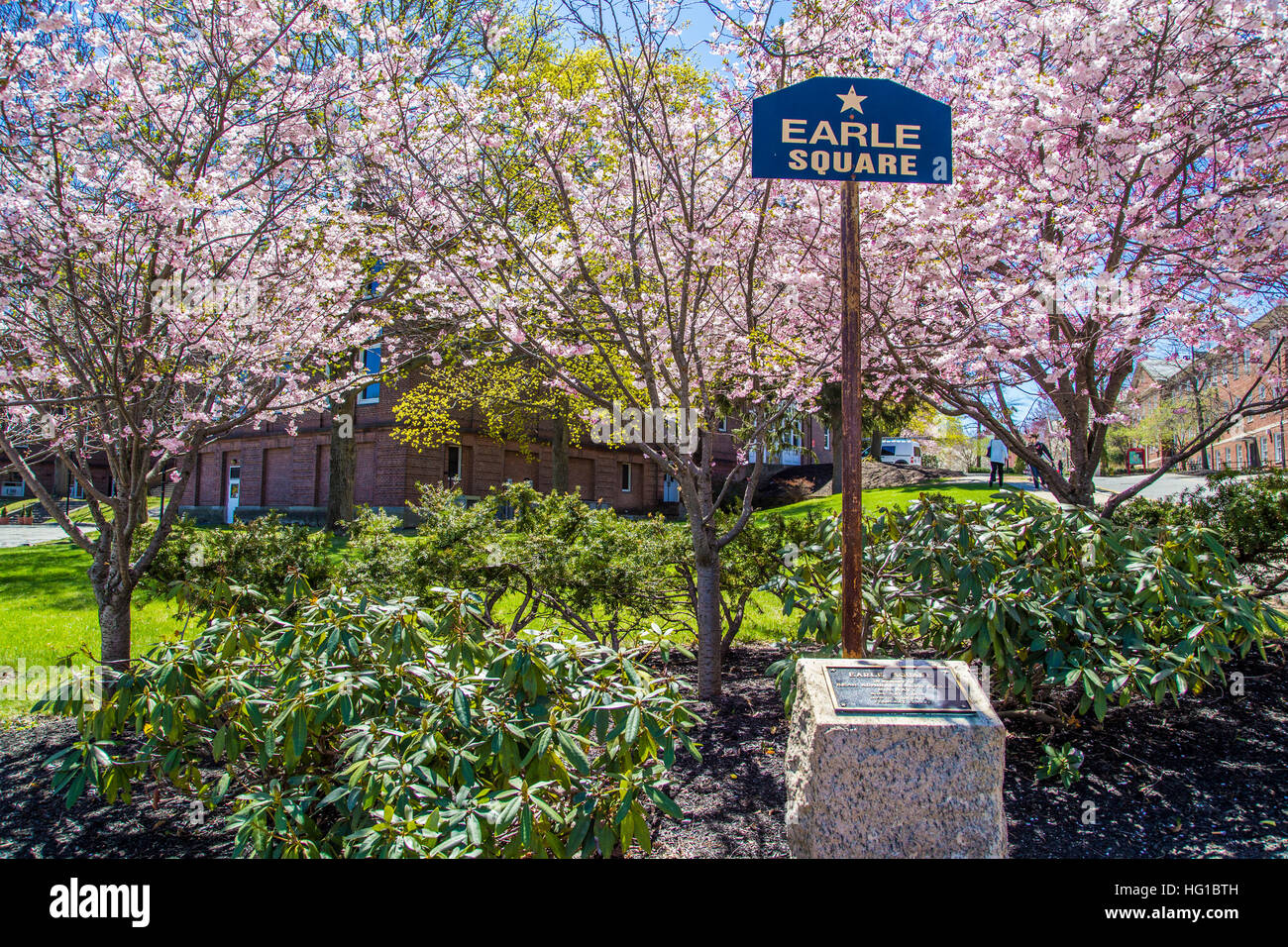 Worcester Polytech campus Worcester, Massachusetts Stockfoto