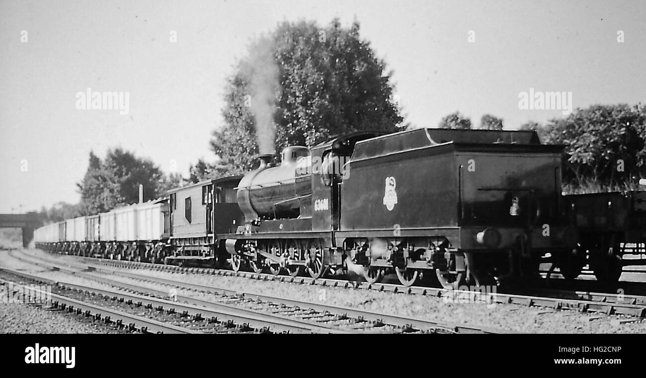 Robinson GC 2-8-0 63601 in Loughborough Stockfoto