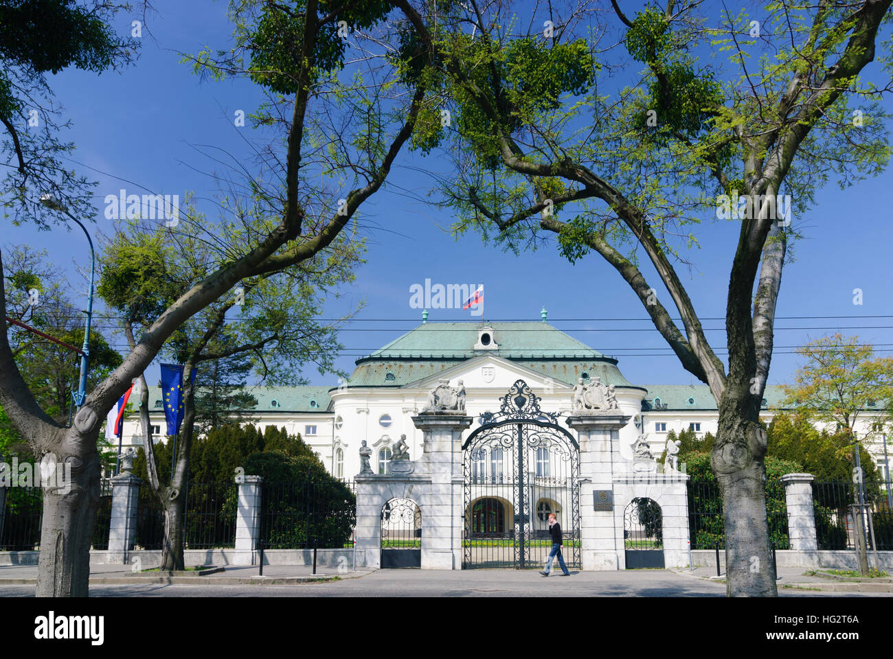 Bratislava (Preßburg): Regierungssitz von Slowakei, Slowakei Stockfoto