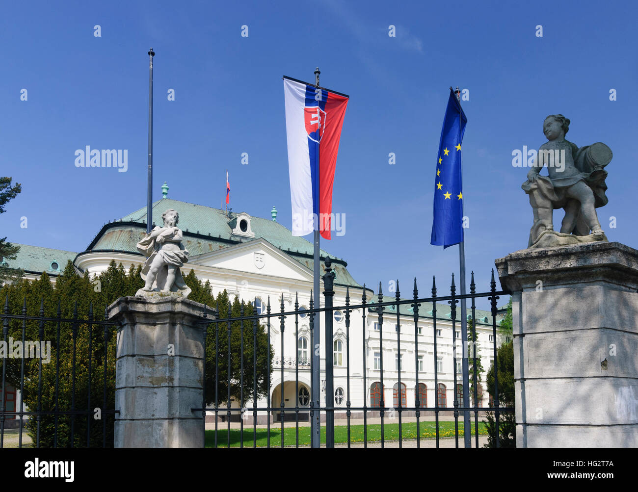 Bratislava (Preßburg): Regierungssitz von Slowakei, Slowakei Stockfoto