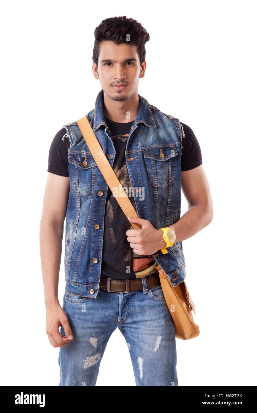 Porträt eines männlichen Studenten Stockfoto