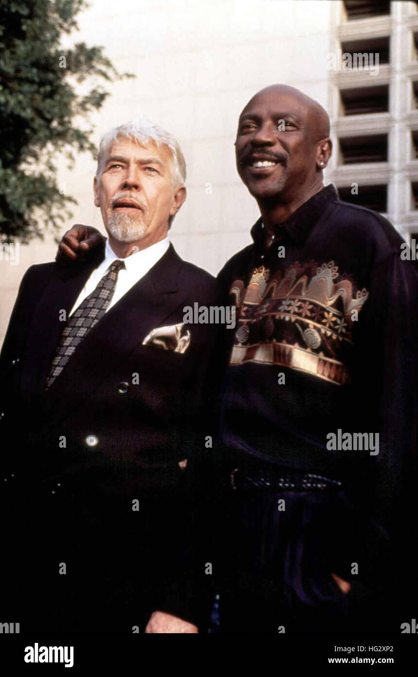 Mörderisches Menü aka. Ray Alexander: Eine Vorliebe für Gerechtigkeit, Fernsehfilm USA 1994 Regie: Gary Nelson Schauspieler/Stars: Louis Gossett Jr., James Coburn, Tracy Nelson Stockfoto