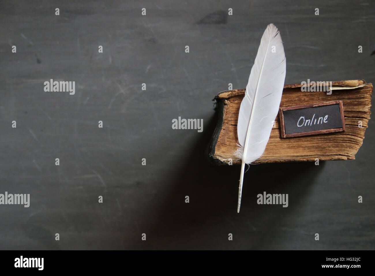 Online-Bildung-Idee Stockfoto