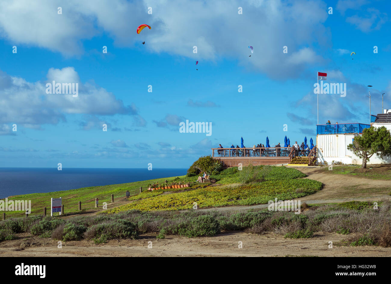 Torrey Pines Segelflugplatz. La Jolla, Kalifornien, USA. Stockfoto