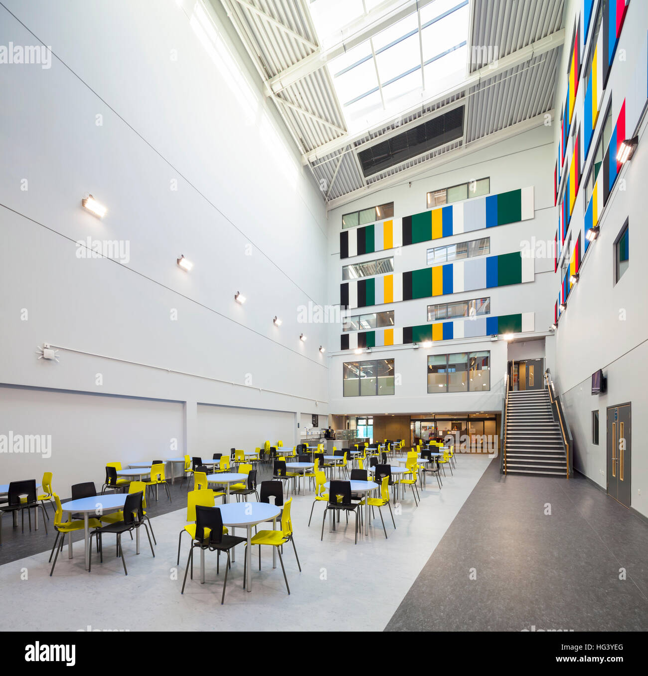 Crest-Akademie, Brent, London, UK. Zwei Schulen, ein Mädchen und einen Jungen Akademie mit freigegebenen Post 16 Anlagen. Stockfoto