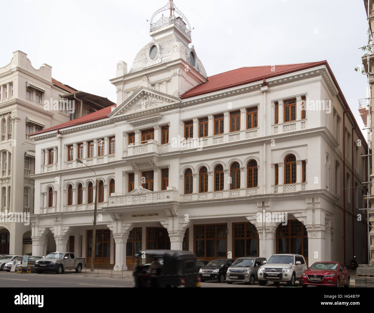 Restaurierte Whiteaways Gebäude, Colombo, Sri Lanka Stockfoto