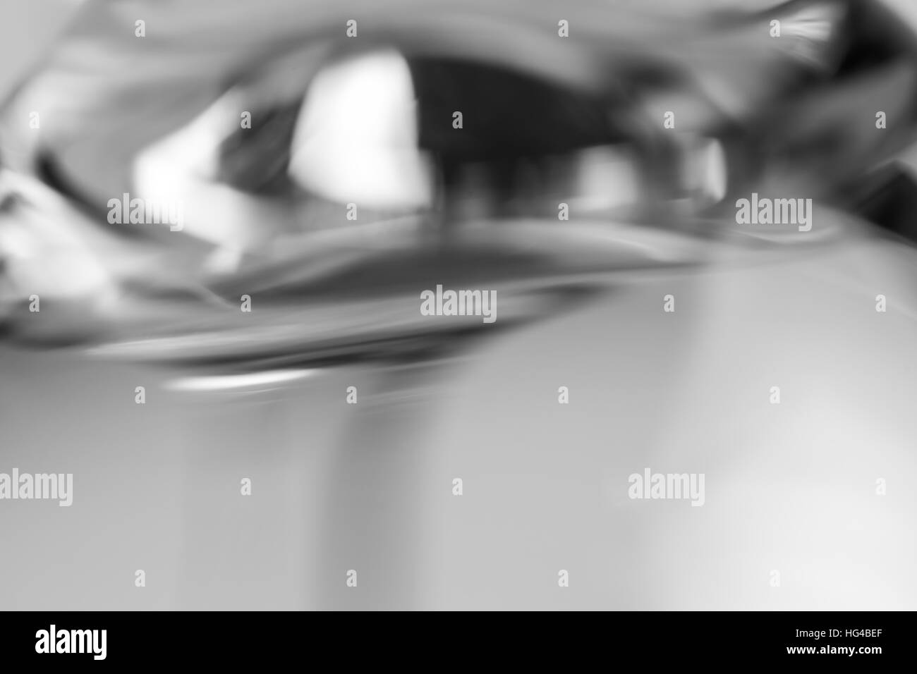 Glas verschwommen Abstraktion. Dicke oder dünne Glas in großen Nahaufnahme - künstlerische abstrakten Hintergrund. Stockfoto