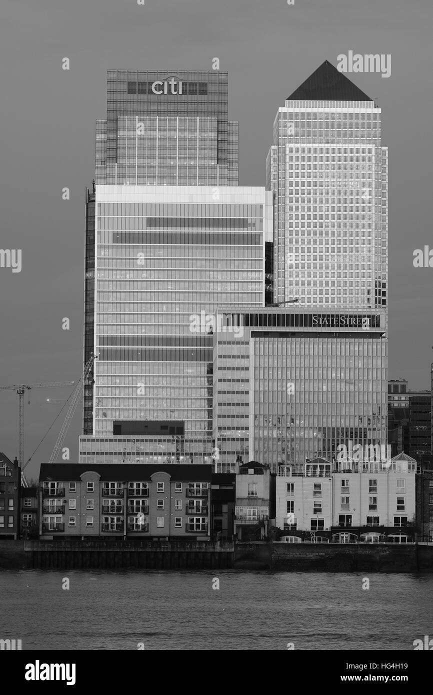 Canary Wharf London Stockfoto