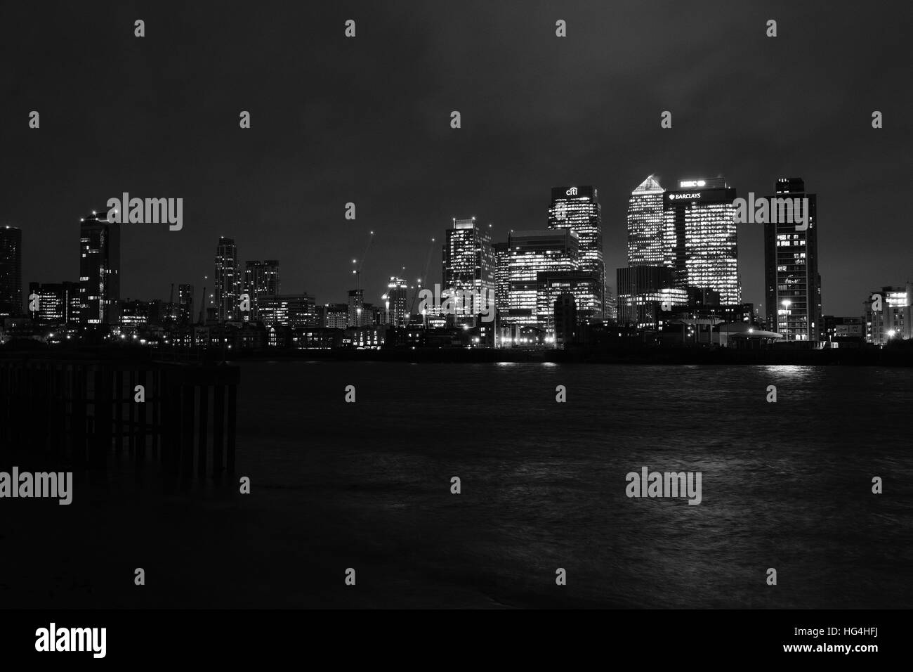 Canary Wharf London Stockfoto