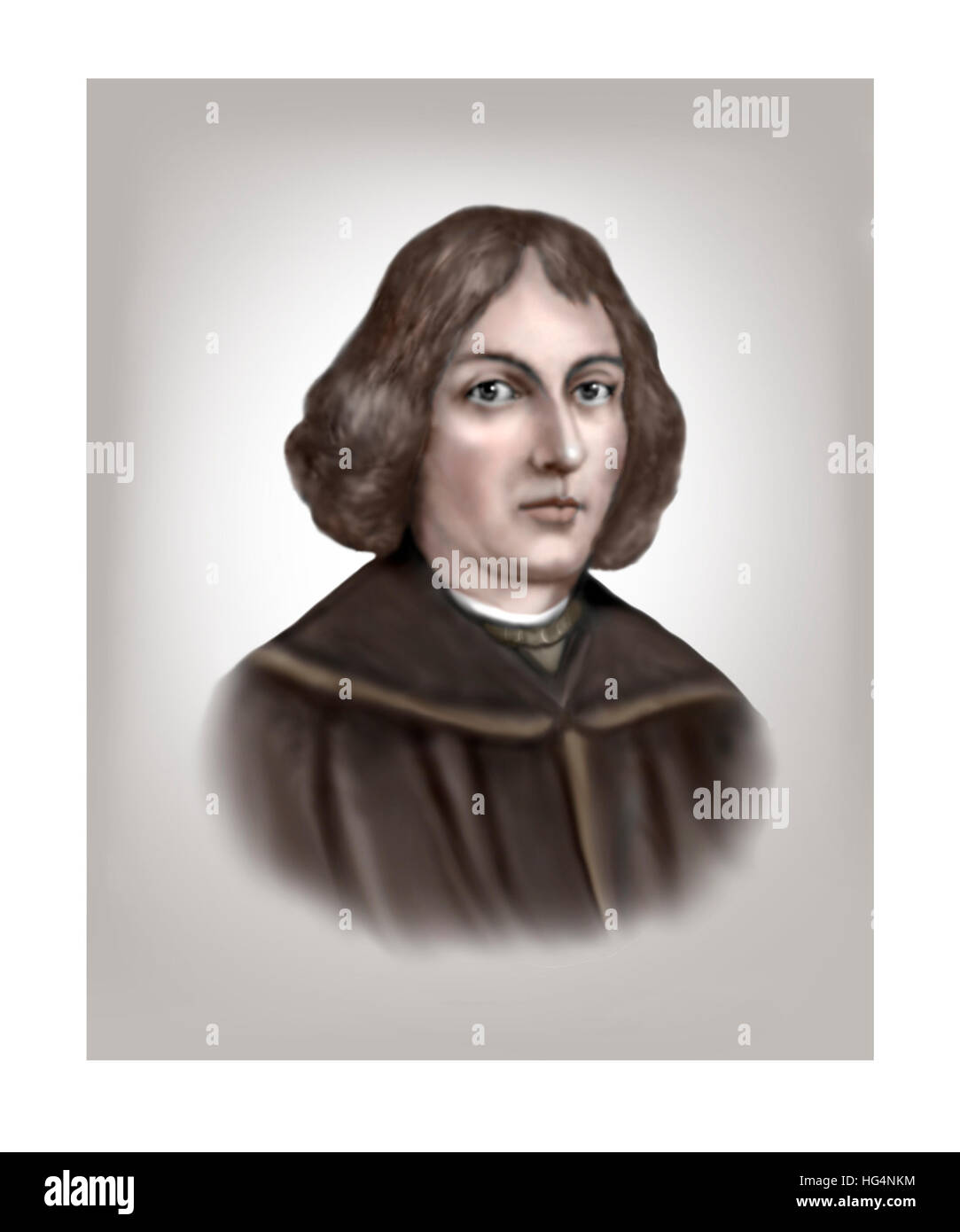 Nikolaus Kopernikus 1473-1543, Astronom Stockfoto