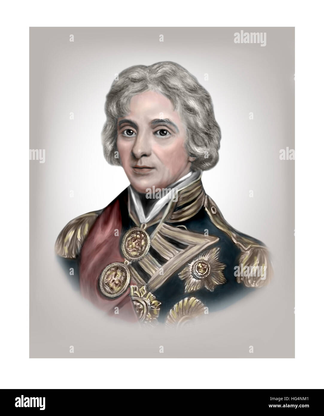 Horatio Nelson, 1758-1805, Admiral Lord Nelson Stockfoto
