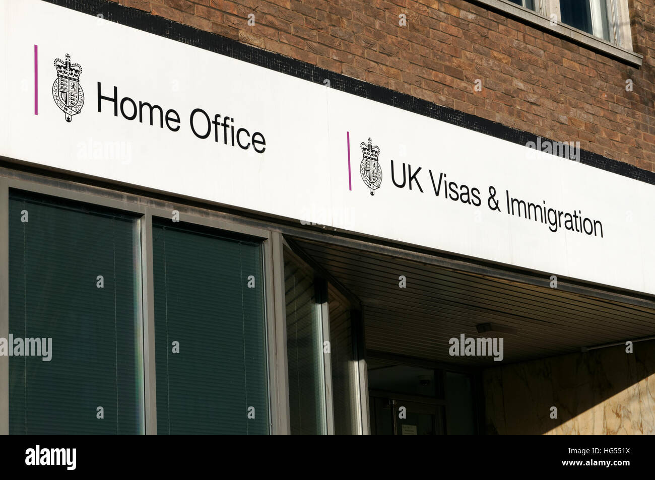 Home-Office, Visa und Einwanderung, Büro, Newport Road, Cardiff. Stockfoto