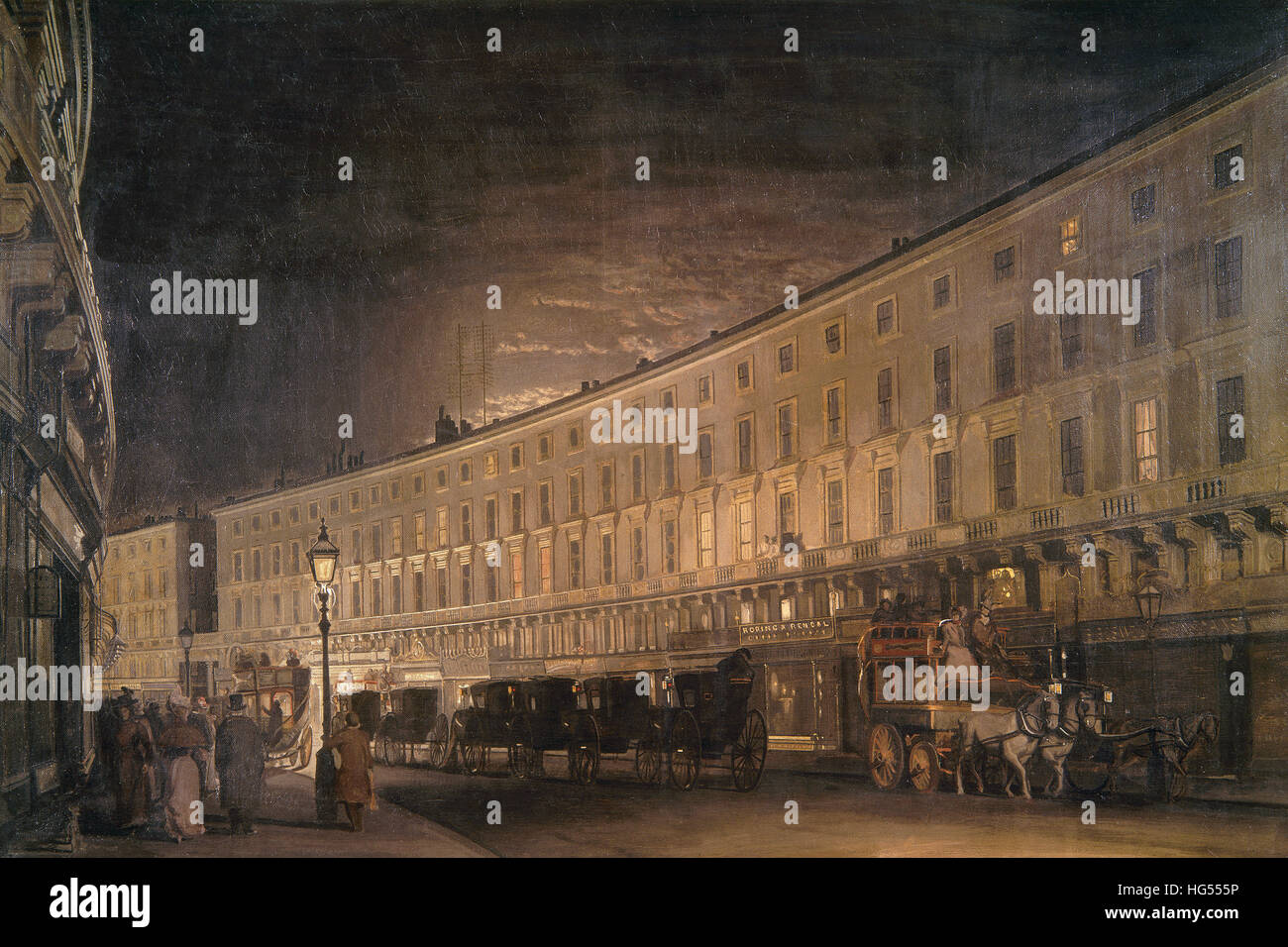 Francis Forster, Regent street Stockfoto