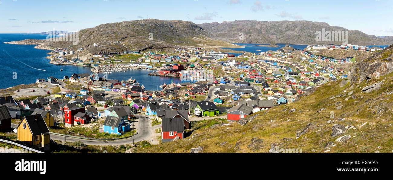 Qaqortoq, Südgrönland, Polarregionen Stockfoto