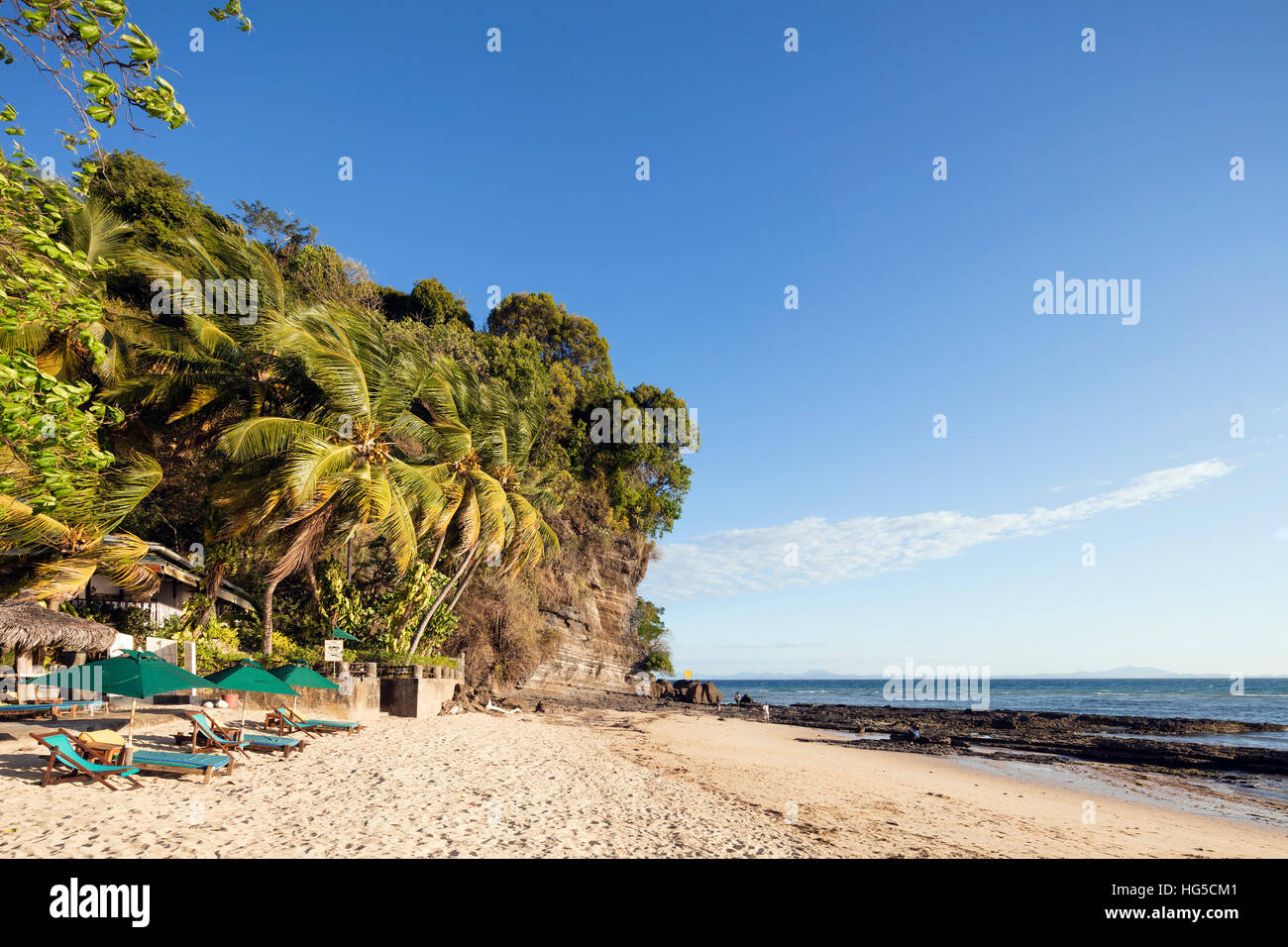 Ambatoloaka, Nosy Be Insel, nördlichen Strandbereich Stockfoto