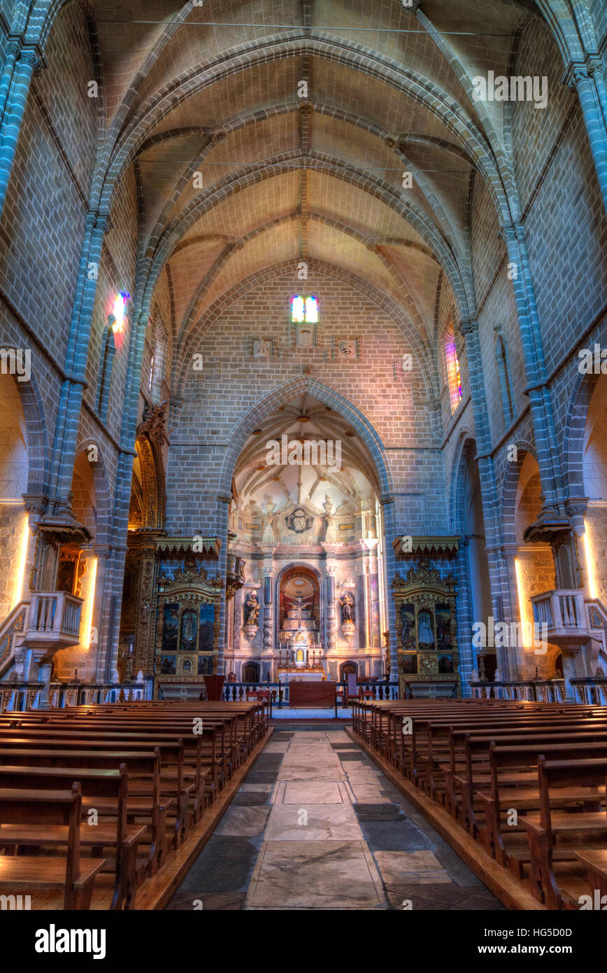 Königliche Kirche des Hl. Franziskus, Evora, UNESCO, Portugal Stockfoto