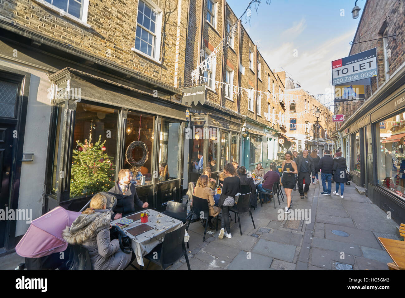 Camden Durchgang Islington. Stockfoto
