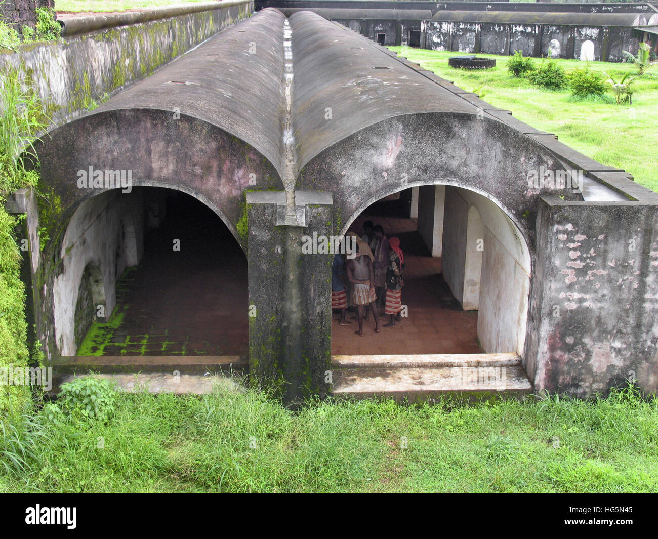 St. Angelo Fort, Kannur, Kerala, Indien Stockfoto