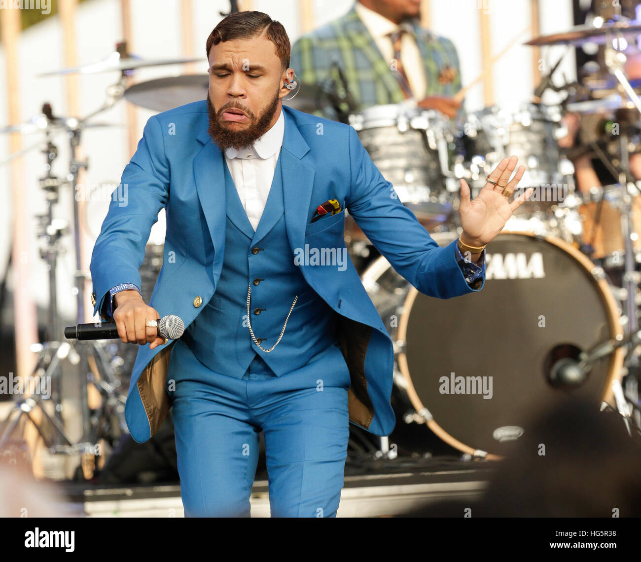 Jidenna erklingt in 2016 MTV Woodie awards auf dem SXSW am 16. März 2016 in Austin, Texas. Stockfoto