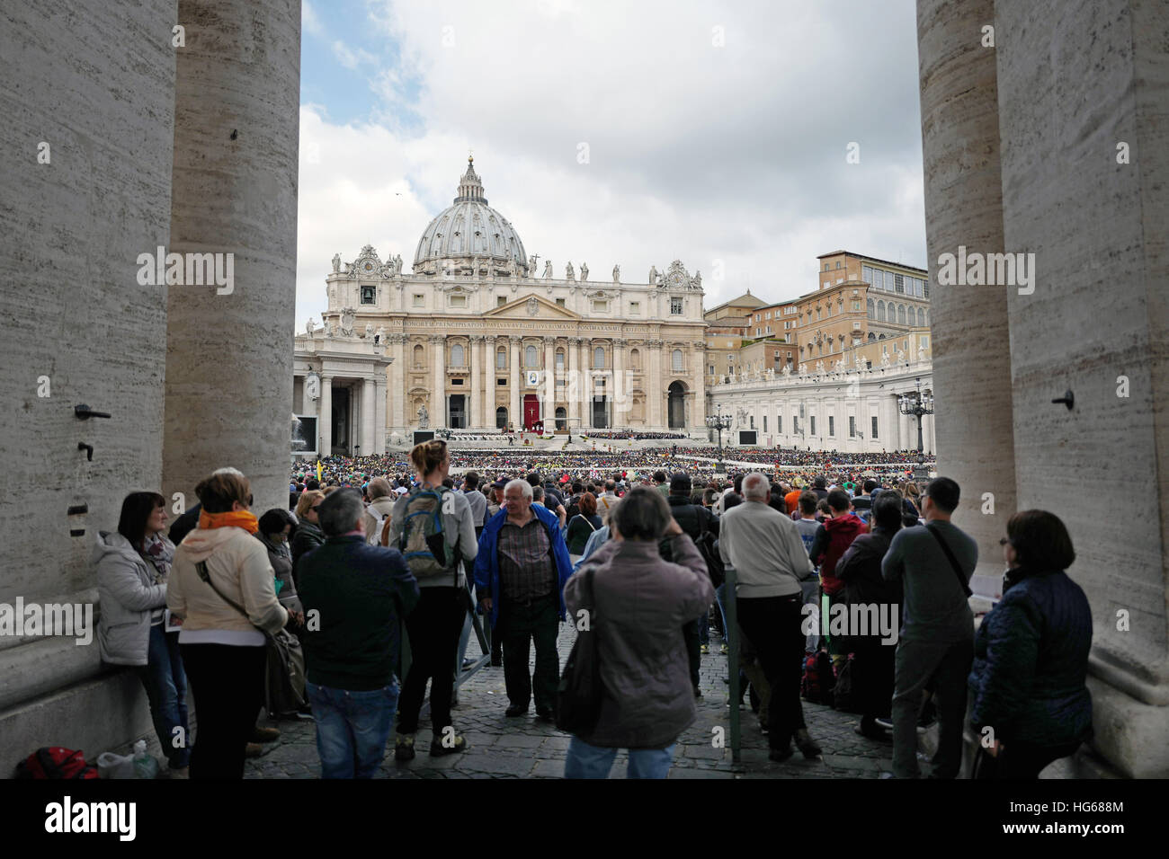 Petersdom, Rom Stockfoto