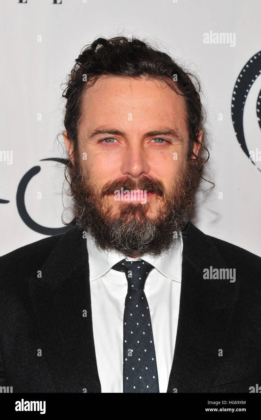 New York, NY, USA. 3. Januar 2017. Casey Affleck in der 2016 New York Film Critics Circle Awards im TAO Zentrum in New York City am 3. Januar 2017. © John Palmer/Media Punch/Alamy Live-Nachrichten Stockfoto