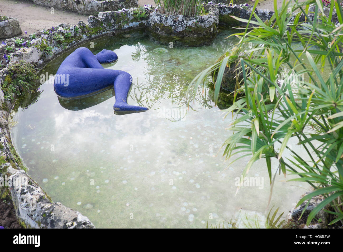 Villa Rufolo in Ravello, Italien Stockfoto