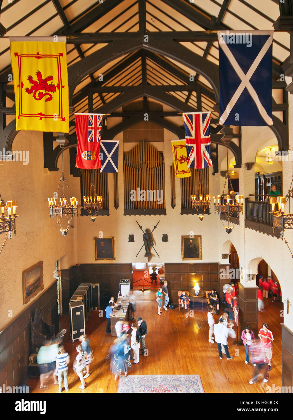 Casa Loma drinnen, Toronto, Kanada Stockfoto