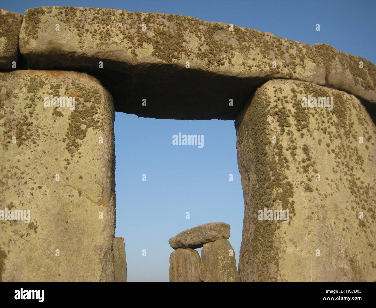 Stonehenge in England Stockfoto