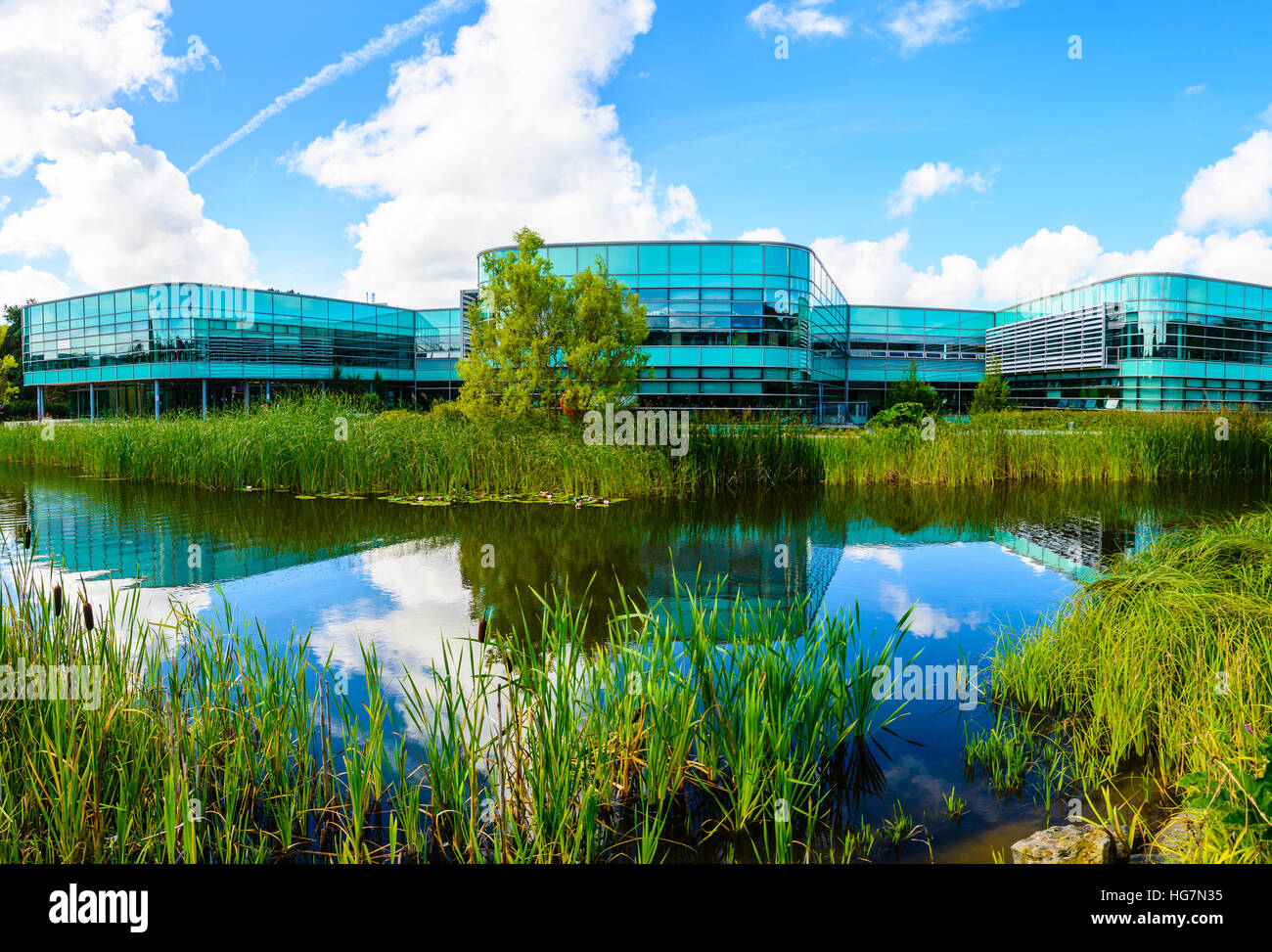 Fakultät für Gesundheit & Sozialfürsorge Gebäude in der Edge Hill University in der Nähe von Ormskirk Lancashire Stockfoto