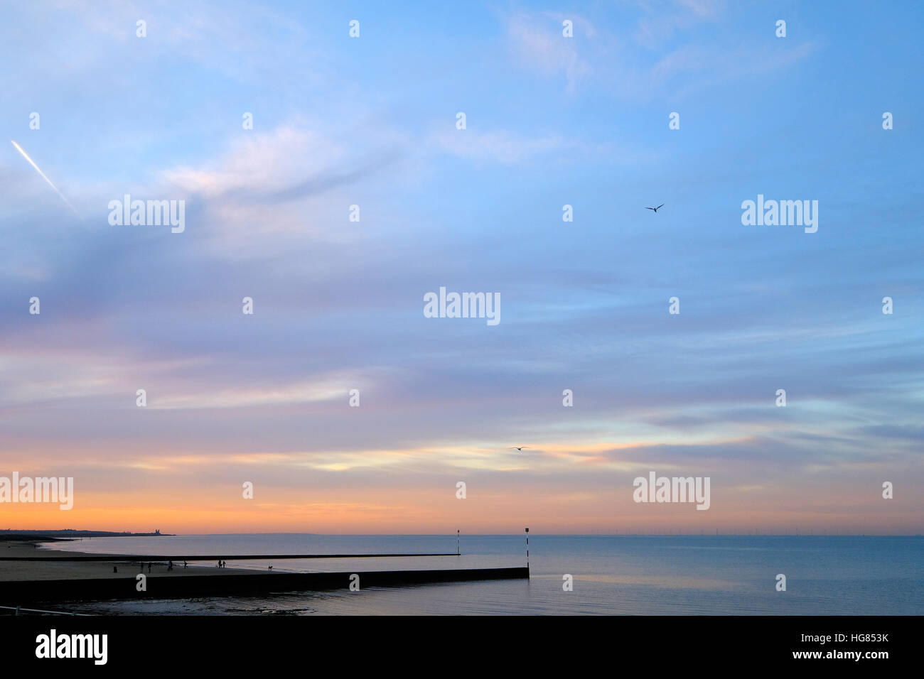 Westgate-sur-mer Margate Stockfoto