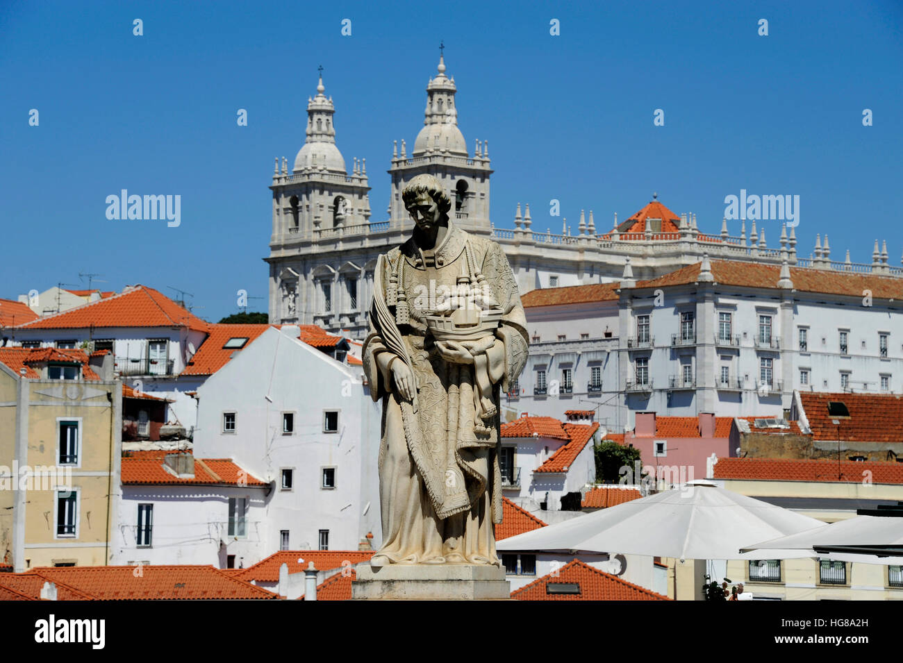 Sao Vicente Statue die, Igreja de Sao Vicente de Fora Kirche und
