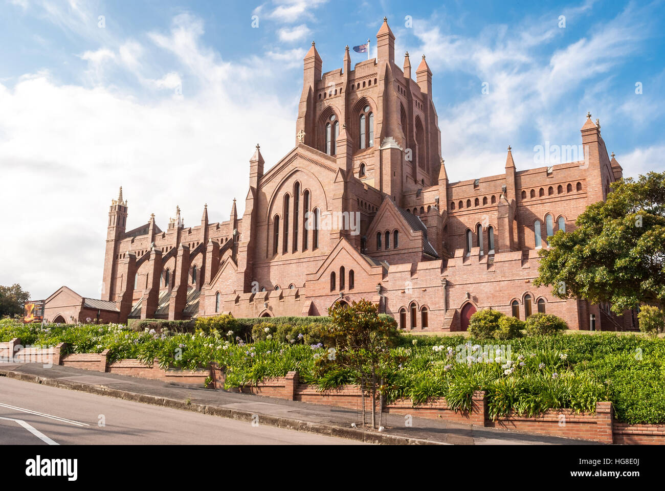 Christ Church Cathedral, Newcastle, Australien Stockfoto