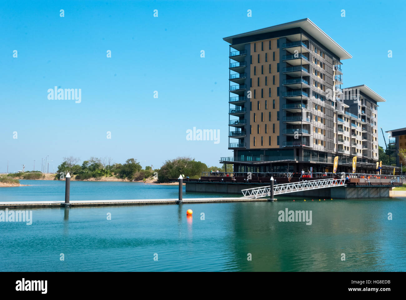 Darwin City Waterfront Entwicklung Stockfoto