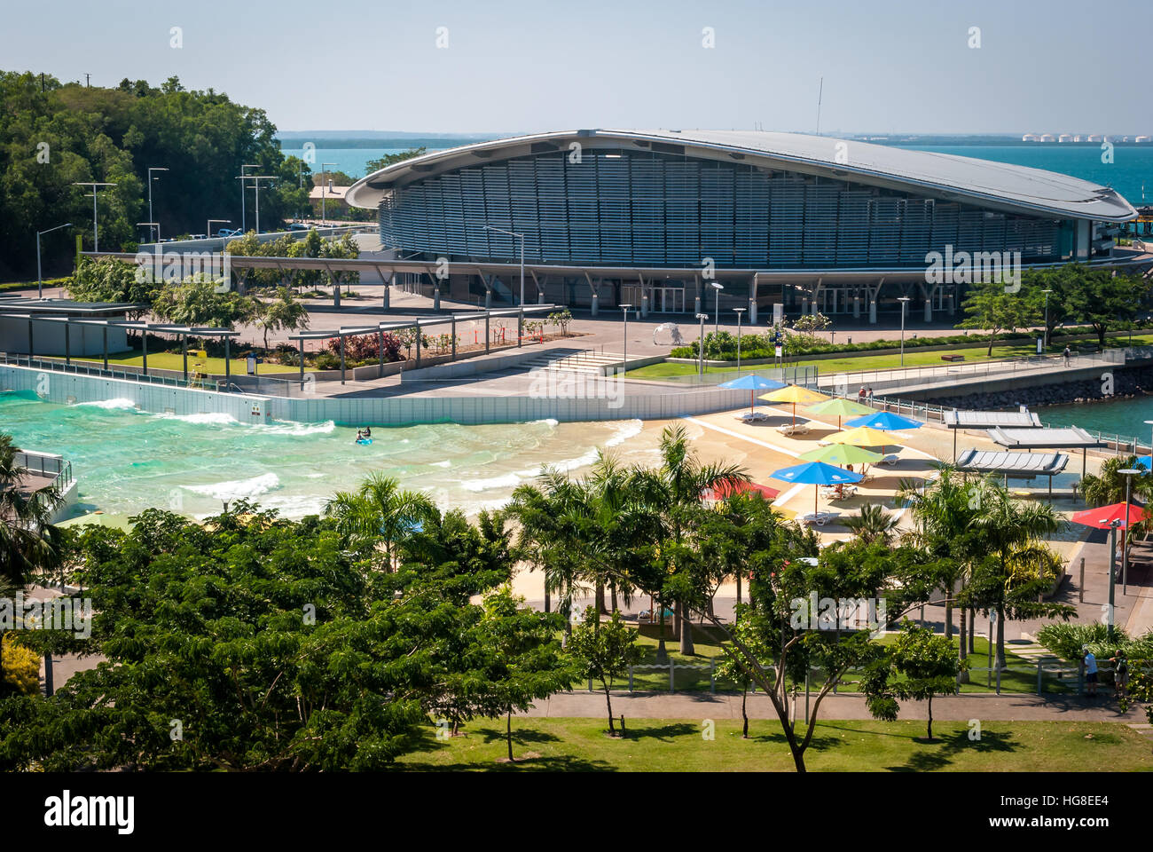 Darwin City Waterfront, Australien Stockfoto