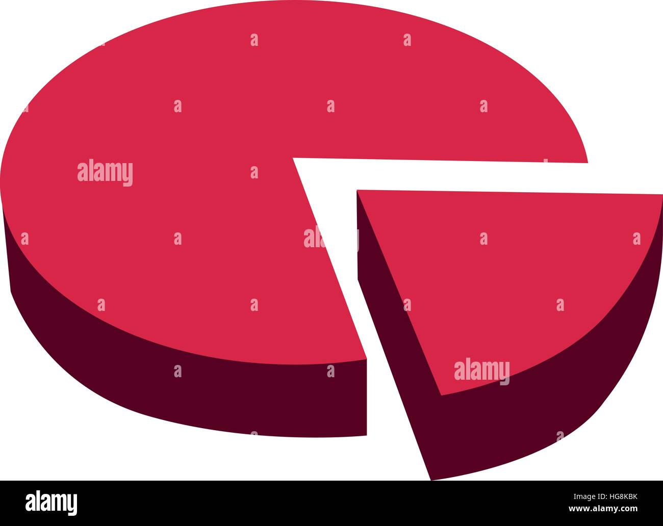 Kreisdiagramm Stock Vektor