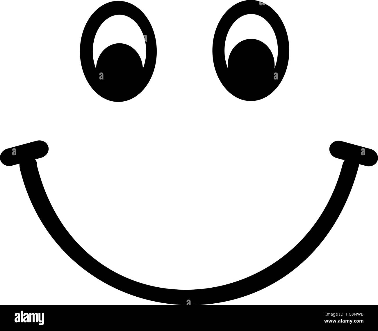 Smiley-Gesicht Stock Vektor