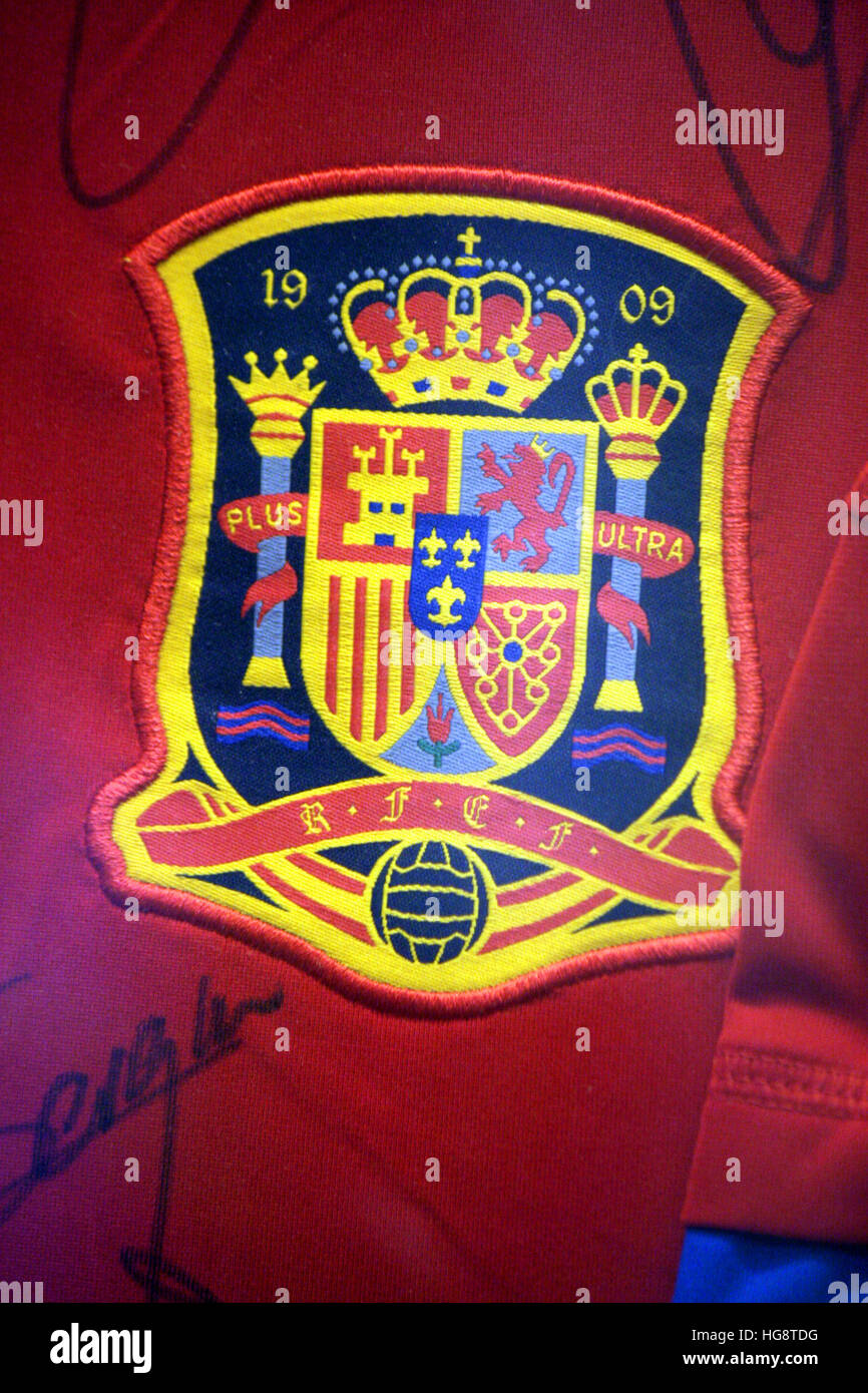 Das Logo des FC Barcelona. Stockfoto
