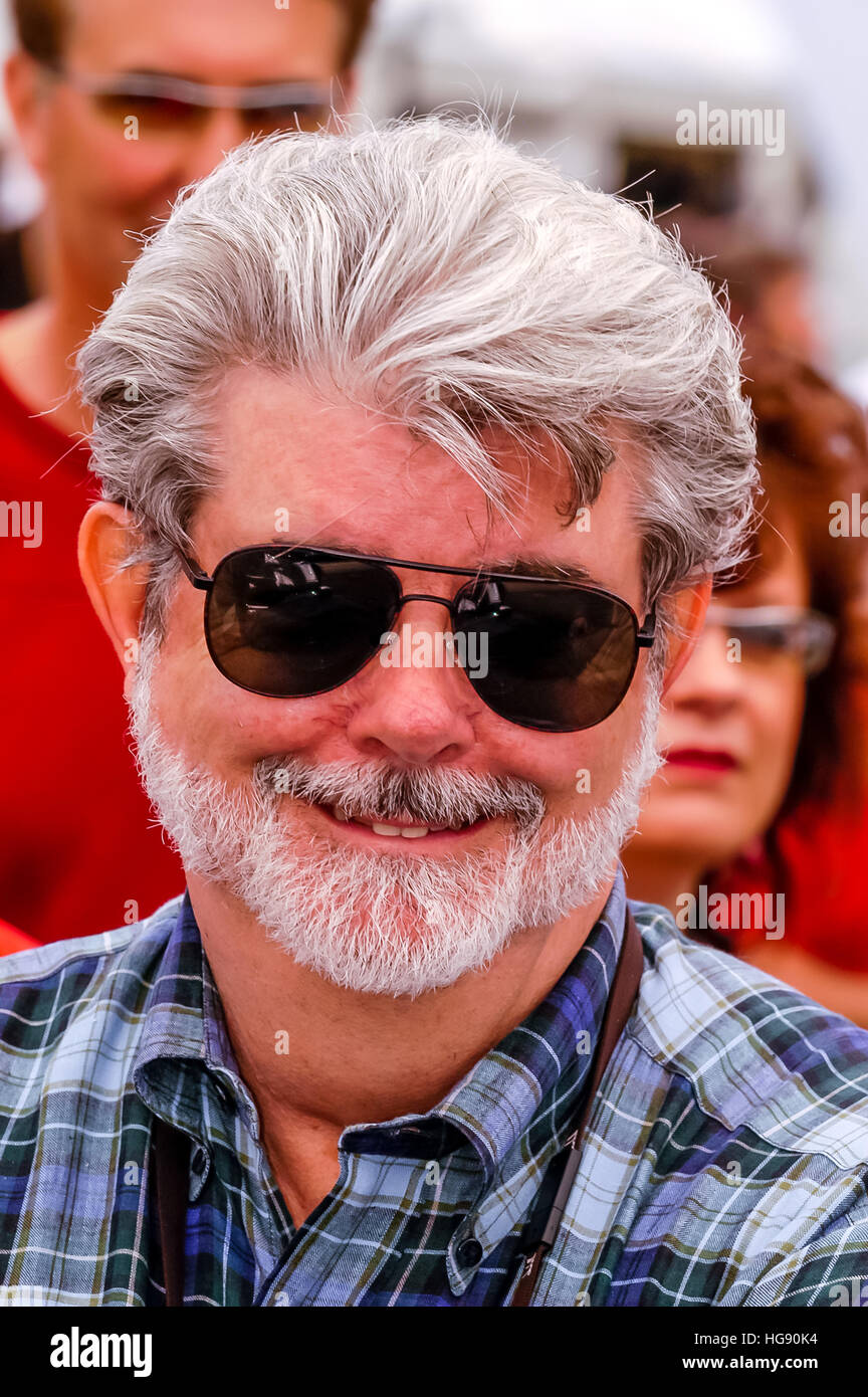 Filmemacher George Lucas, auf dem Goodwood Festival of Speed Stockfoto