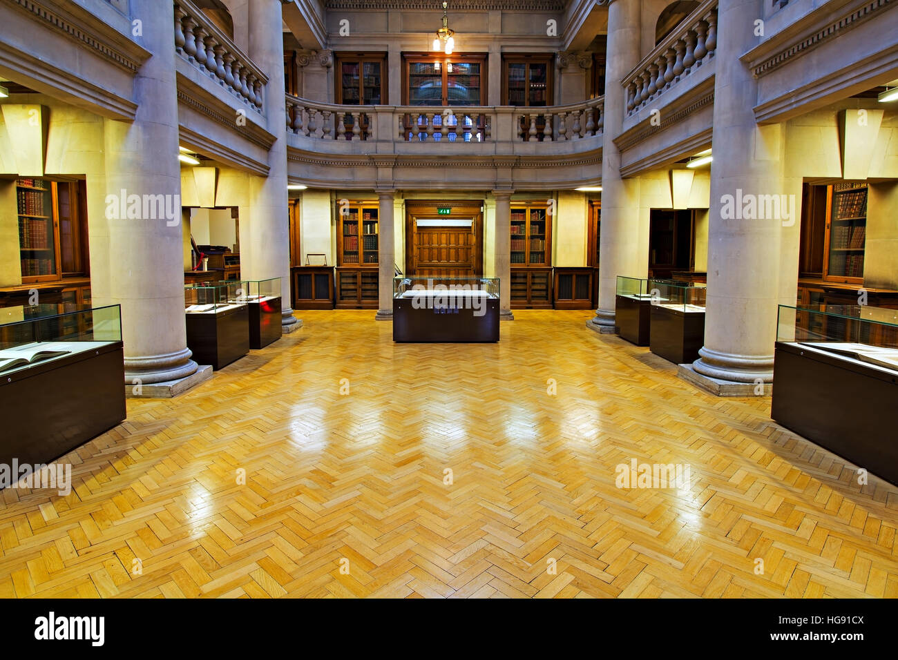 Hornby Bibliothekszimmer innen Liverpool Central Library Stockfoto