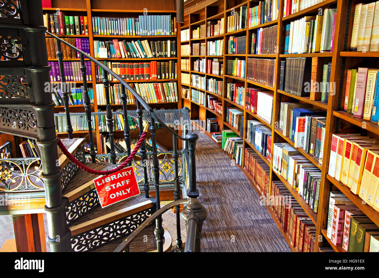 Picton Lesesaal in Liverpool Central Library. LIVERPOOL-UK Stockfoto