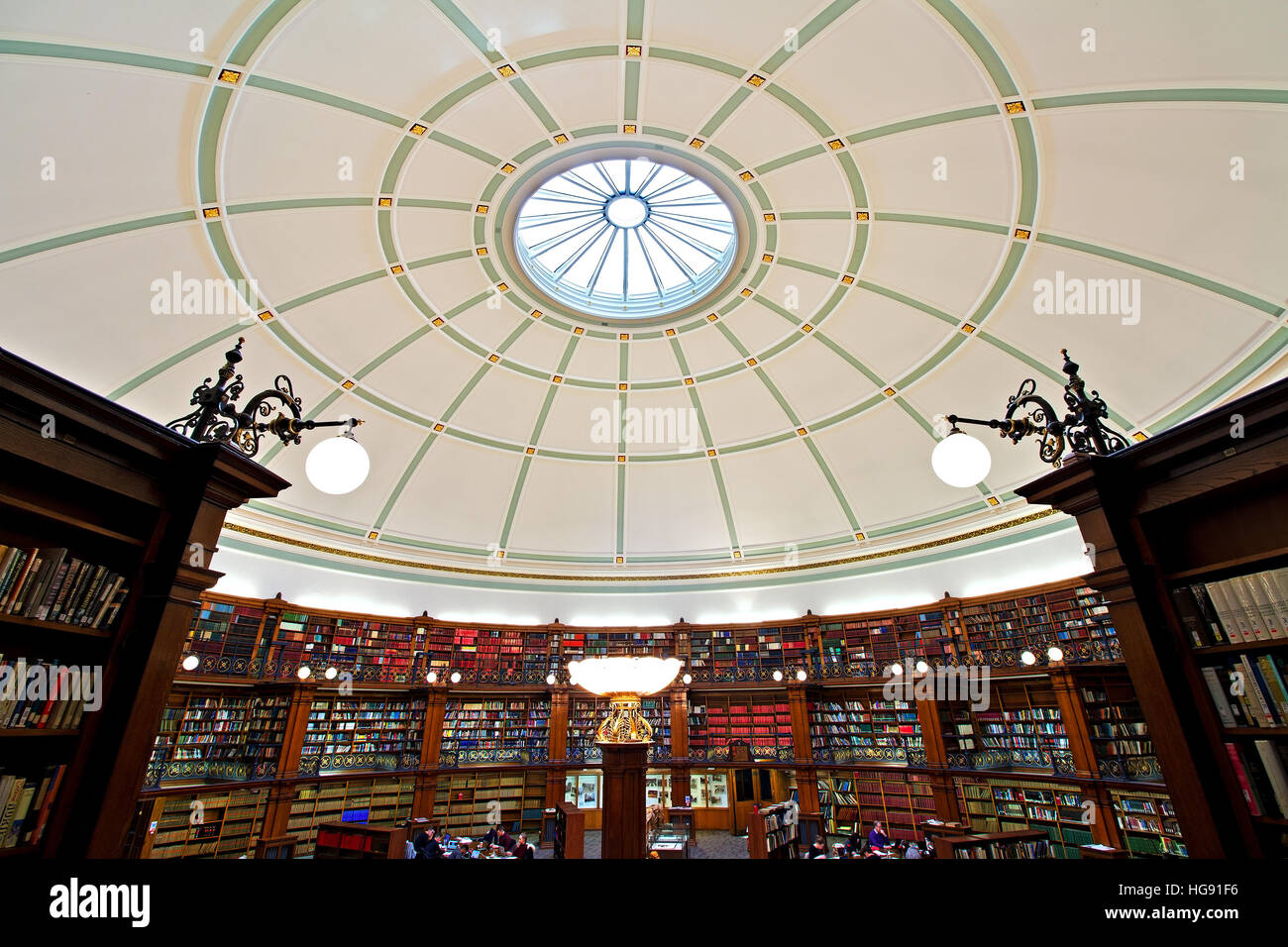 Picton Lesesaal in Liverpool Central Library. LIVERPOOL-UK Stockfoto