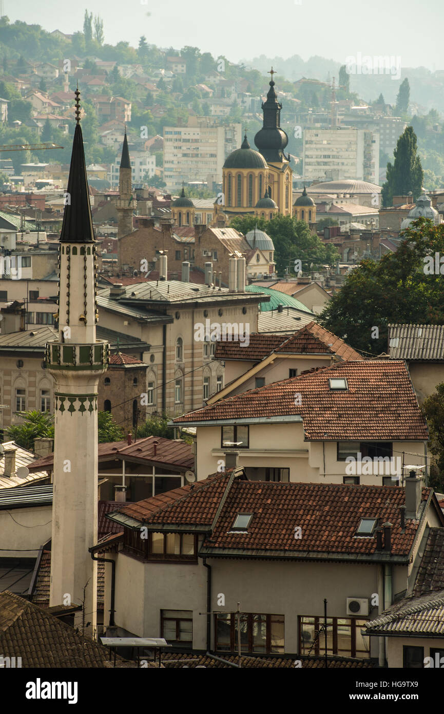 Sarajeveo; Bosnien und Herzegowina, Balcan Stockfoto
