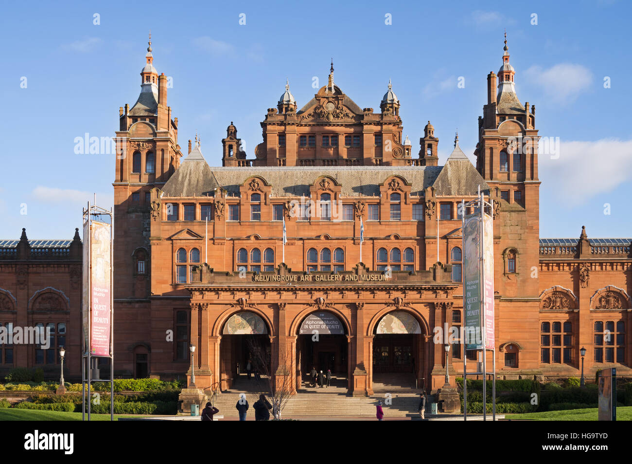 Kelvingrove Museum und Art Gallery, Glasgow, Schottland, UK Stockfoto
