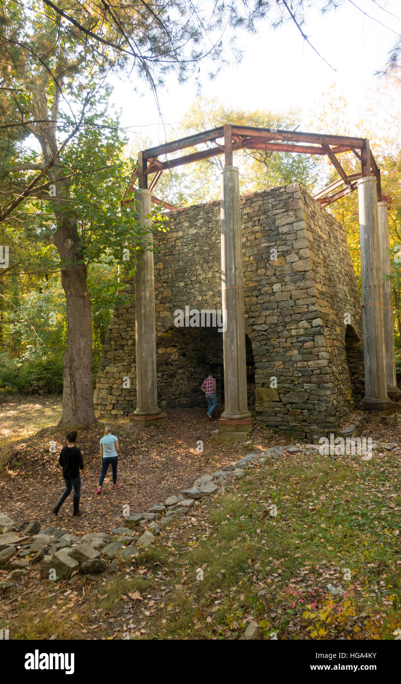 Sterling See Eisen arbeitet Tuxedo Park New York Stockfoto